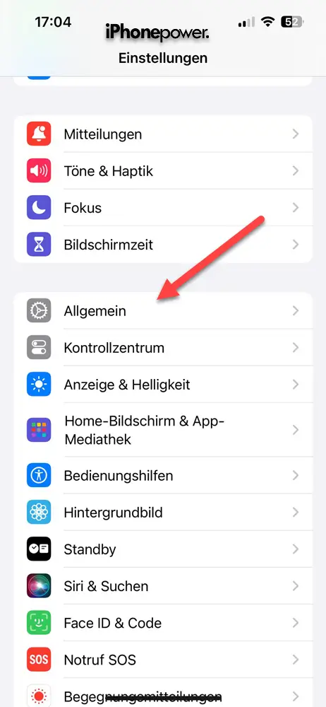 iPhone Allgemein