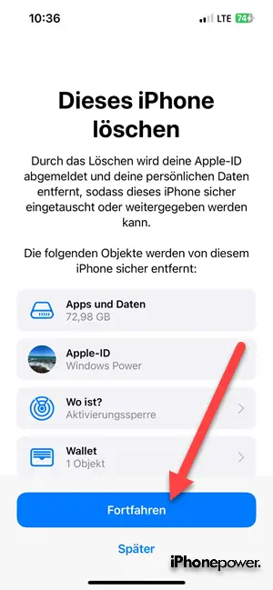 iPhone zurücksetzen iPad oder iPod auf Werkseinstellungen zurücksetzen löschen