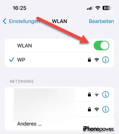 WLAN und Bluetooth aktivieren