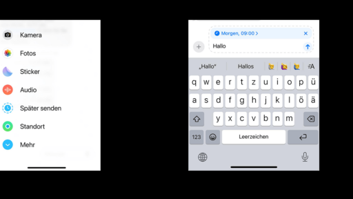 iMessage Versand zu fester Uhrzeit planen